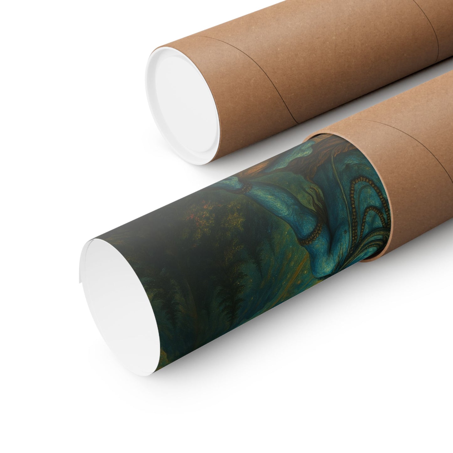 Meditative Shiva Vertical Poster - Cosmic Wall Art for Spiritual Vibes